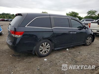 Trzecie zdjęcie samochodu z tyłu: 2014 HONDA ODYSSEY EX VIN:5FNRL5H46EB113883 - miniatura
