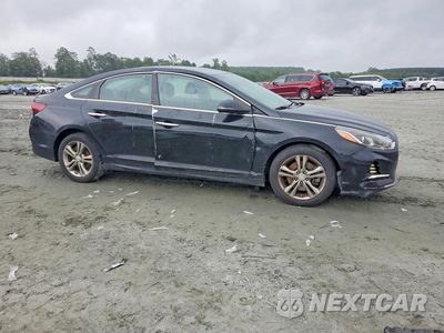 Czwarte zdjęcie samochodu z boku: 2018 HYUNDAI SONATA SEL VIN:5NPE34AF1JH688182 - miniatura