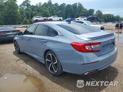 Drugie zdjęcie samochodu z przodu: 2022 HONDA ACCORD SPORT VIN:1HGCV1F37NA034560 - miniatura