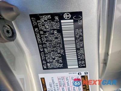 Zdjęcie 12 z 12 samochodu: 2018 TOYOTA CAMRY SE VIN:JTNB11HKXJ3055097 - miniatura