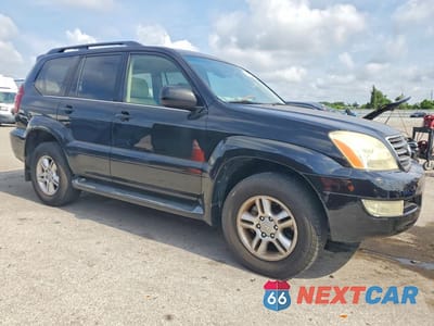 Czwarte zdjęcie samochodu z boku: 2005 LEXUS GX VIN:JTJBT20X350073294 - miniatura