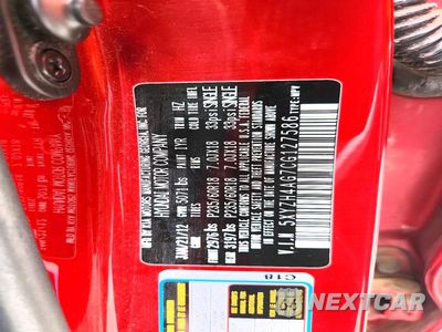 Zdjęcie 13 z 13 samochodu: 2012 HYUNDAI SANTA FE SE VIN:5XYZH4AG7CG127586 - miniatura
