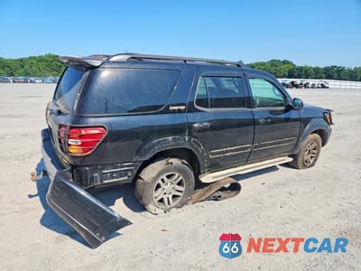 Trzecie zdjęcie samochodu z tyłu: 2003 TOYOTA SEQUOIA LIMITED VIN:5TDBT48A43S140204 - miniatura