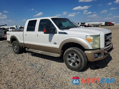 Czwarte zdjęcie samochodu z boku: 2011 FORD F250 SUPER DUTY VIN:1FT7W2BT8BEA29817 - miniatura