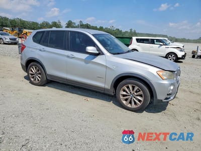 Czwarte zdjęcie samochodu z boku: 2013 BMW X3 XDRIVE28I VIN:5UXWX9C59D0D03724 - miniatura