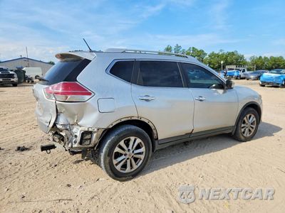 Trzecie zdjęcie samochodu z tyłu: 2016 NISSAN ROGUE SV VIN:KNMAT2MT1GP621759 - miniatura