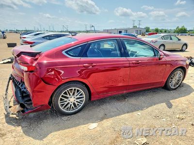 Trzecie zdjęcie samochodu z tyłu: 2016 FORD FUSION SE VIN:3FA6P0T91GR213698 - miniatura