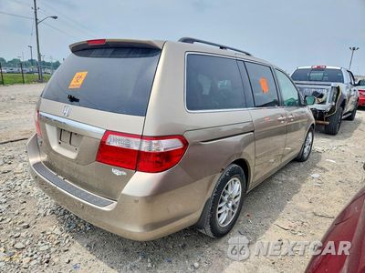 Trzecie zdjęcie samochodu z tyłu: 2006 HONDA ODYSSEY TOURING VIN:5FNRL38856B021141 - miniatura