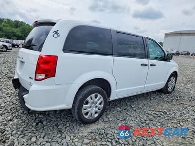 Trzecie zdjęcie samochodu z tyłu: 2019 DODGE GRAND CARAVAN SE VIN:2C4RDGBG2KR777318 - miniatura