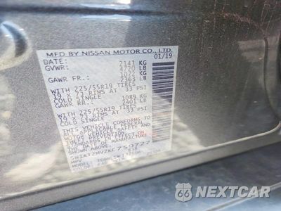 Zdjęcie 13 z 13 samochodu: 2019 NISSAN ROGUE SL VIN:5N1AT2MV2KC759727 - miniatura