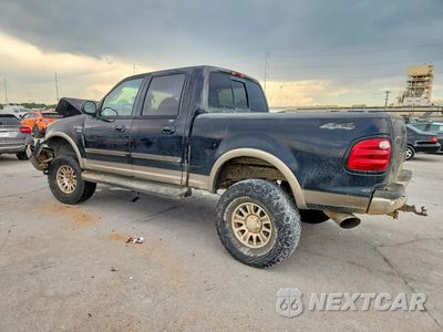 Drugie zdjęcie samochodu z przodu: 2001 FORD F150 SUPERCREW VIN:1FTRW08W11KE64919 - miniatura