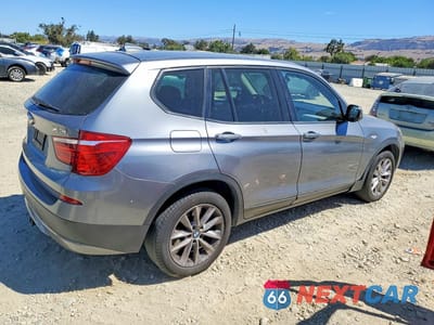 Trzecie zdjęcie samochodu z tyłu: 2013 BMW X3 XDRIVE28I VIN:5UXWX9C59D0D05344 - miniatura