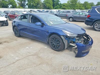 Czwarte zdjęcie samochodu z boku: 2023 TESLA MODEL 3 VIN:5YJ3E1EA4PF579866 - miniatura