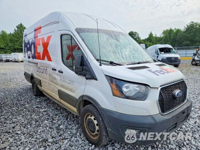 Czwarte zdjęcie samochodu z boku: 2022 FORD TRANSIT 350 DELIVERY VAN VIN:1FTBW3X83NKA22204 - miniatura
