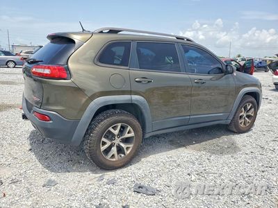Trzecie zdjęcie samochodu z tyłu: 2015 JEEP CHEROKEE TRAILHAWK VIN:1C4PJMBS6FW717025 - miniatura
