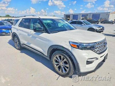 Czwarte zdjęcie samochodu z boku: 2021 FORD EXPLORER LIMITED VIN:1FMSK7FHXMGA94762 - miniatura