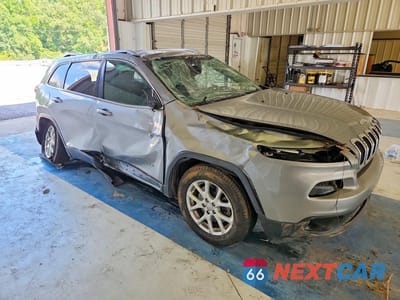 Czwarte zdjęcie samochodu z boku: 2014 JEEP CHEROKEE LATITUDE VIN:1C4PJLCBXEW232863 - miniatura