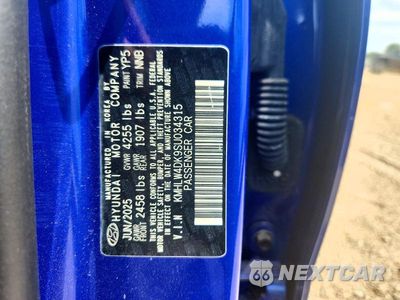 Zdjęcie 13 z 13 samochodu: 2025 HYUNDAI ELANTRA N BASE VIN:KMHLW4DK9SU034315 - miniatura