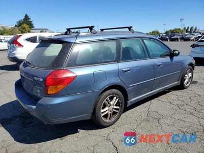 Trzecie zdjęcie samochodu z tyłu: 2005 SUBARU LEGACY 2.5I VIN:4S3BP616357300219 - miniatura