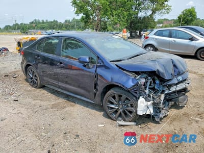 Czwarte zdjęcie samochodu z boku: 2025 TOYOTA COROLLA HYBRID SE VIN:JTDBCMFE5S3094470 - miniatura