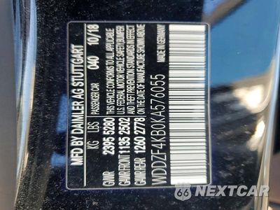 Zdjęcie 12 z 12 samochodu: 2019 MERCEDES-BENZ E 300 4MATIC VIN:WDDZF4KB0KA576055 - miniatura