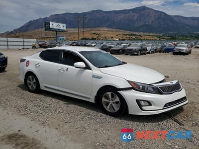 Czwarte zdjęcie samochodu z boku: 2014 KIA OPTIMA HYBRID VIN:KNAGM4AD4E5070989 - miniatura