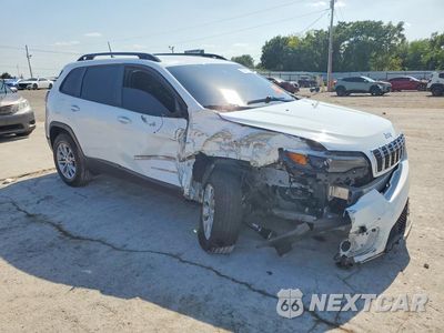 Czwarte zdjęcie samochodu z boku: 2022 JEEP CHEROKEE LATITUDE LUX VIN:1C4PJMMX8ND545373 - miniatura