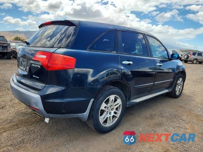 Trzecie zdjęcie samochodu z tyłu: 2009 ACURA MDX VIN:2HNYD28269H521557 - miniatura