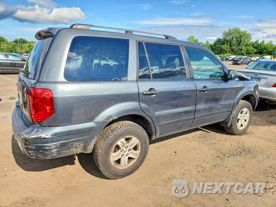 Trzecie zdjęcie samochodu z tyłu: 2005 HONDA PILOT EXL VIN:2HKYF18545H542896 - miniatura