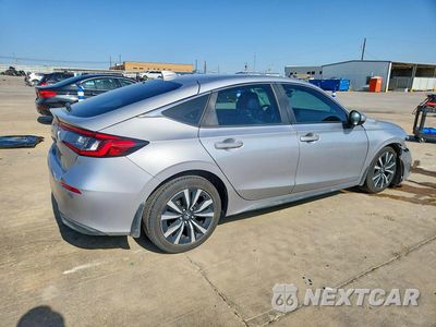 Trzecie zdjęcie samochodu z tyłu: 2022 HONDA CIVIC EXL VIN:19XFL1H76NE005050 - miniatura