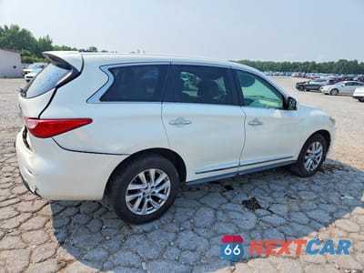 Trzecie zdjęcie samochodu z tyłu: 2013 INFINITI JX35 BASE VIN:5N1AL0MN1DC316797 - miniatura