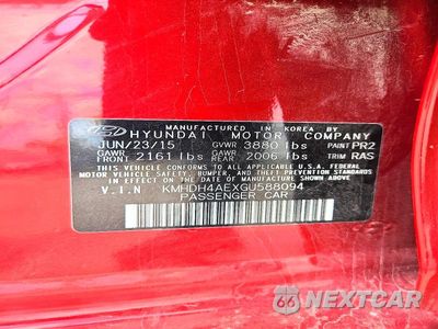 Zdjęcie 13 z 13 samochodu: 2016 HYUNDAI ELANTRA SE VIN:KMHDH4AEXGU588094 - miniatura