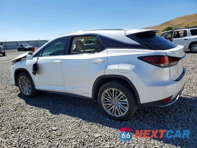 Drugie zdjęcie samochodu z przodu: 2021 LEXUS RX 450H VIN:2T2JGMDA0MC068218 - miniatura