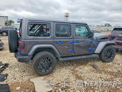 Trzecie zdjęcie samochodu z tyłu: 2025 JEEP WRANGLER SAHARA 4XE VIN:1C4RJXP68SW583943 - miniatura