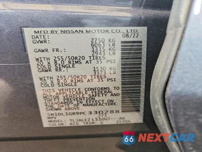 Zdjęcie 13 z 13 samochodu: 2023 INFINITI QX60 SENSORY VIN:5N1DL1GR9PC330288 - miniatura