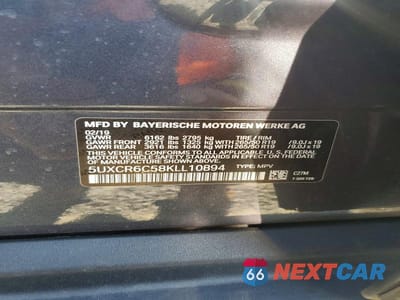 Zdjęcie 13 z 13 samochodu: 2019 BMW X5 XDRIVE40I VIN:5UXCR6C58KLL10894 - miniatura