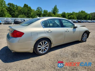 Trzecie zdjęcie samochodu z tyłu: 2007 INFINITI G35 X VIN:JNKBV61F97M812978 - miniatura