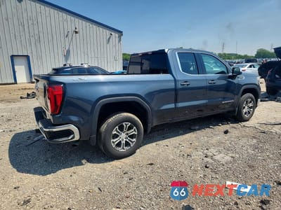 Trzecie zdjęcie samochodu z tyłu: 2019 GMC SIERRA K1500 SLE VIN:1GTR9BED7KZ212218 - miniatura