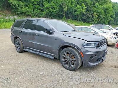 Czwarte zdjęcie samochodu z boku: 2021 DODGE DURANGO R/T VIN:1C4SDJCT5MC749549 - miniatura