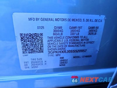 Zdjęcie 14 z 14 samochodu: 2025 HONDA PROLOGUE TOUR VIN:3GPKHXRJ0SS520957 - miniatura