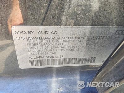 Zdjęcie 13 z 13 samochodu: 2016 AUDI A4 PREMIUM S-LINE VIN:WAUAFAFL5GA013127 - miniatura