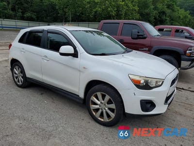 Czwarte zdjęcie samochodu z boku: 2014 MITSUBISHI OUTLANDER SPORT ES VIN:4A4AR3AU6EE016316 - miniatura