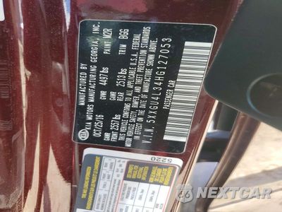 Zdjęcie 12 z 12 samochodu: 2017 KIA OPTIMA EX VIN:5XXGU4L34HG127053 - miniatura