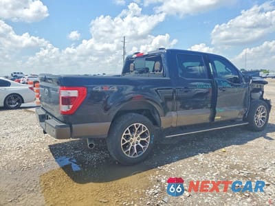 Trzecie zdjęcie samochodu z tyłu: 2022 FORD F150 SUPERCREW VIN:1FTFW1ED0NFC18440 - miniatura