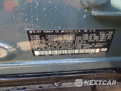 Zdjęcie 12 z 12 samochodu: 2026 HONDA HR-V EXL VIN:3CZRZ2H79TM754861 - miniatura