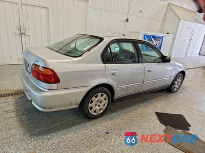 Trzecie zdjęcie samochodu z tyłu: 2000 HONDA CIVIC BASE VIN:2HGEJ6615YH574530 - miniatura