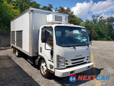 Czwarte zdjęcie samochodu z boku: 2016 ISUZU NQR REFRIGERATED BOX TRUCK VIN:JALE5W165G7901491 - miniatura