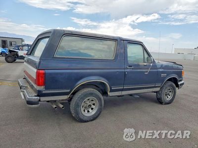 Trzecie zdjęcie samochodu z tyłu: 1990 FORD BRONCO U100 VIN:1FMEU15H4LLA07093 - miniatura