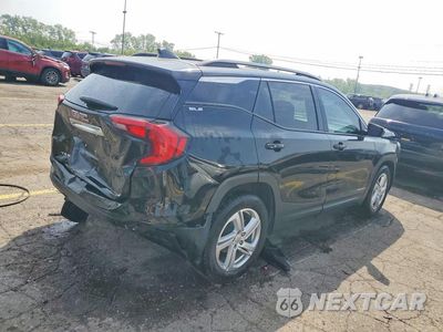 Trzecie zdjęcie samochodu z tyłu: 2019 GMC TERRAIN SLE VIN:3GKALMEVXKL342301 - miniatura