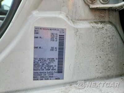 Zdjęcie 12 z 12 samochodu: 2025 NISSAN ALTIMA S VIN:1N4BL4BV6SN349174 - miniatura